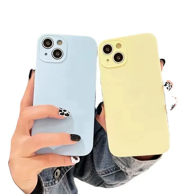 Liquid Silicone Phone Case for iPhone 12 All Color Protective Cover - Image 5