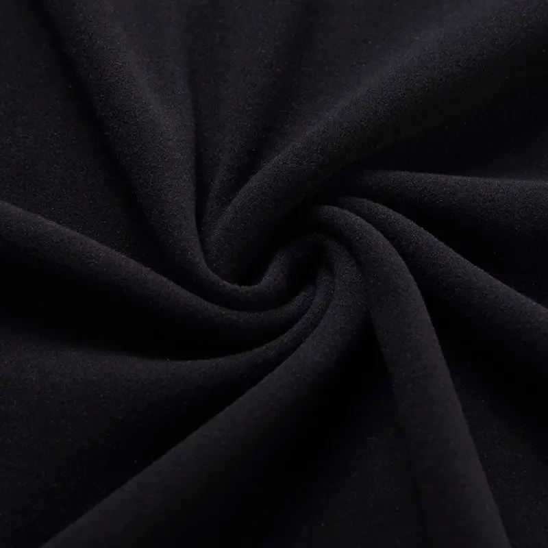 Men's Black Velvet Shirt with Double Stitching - Image 6