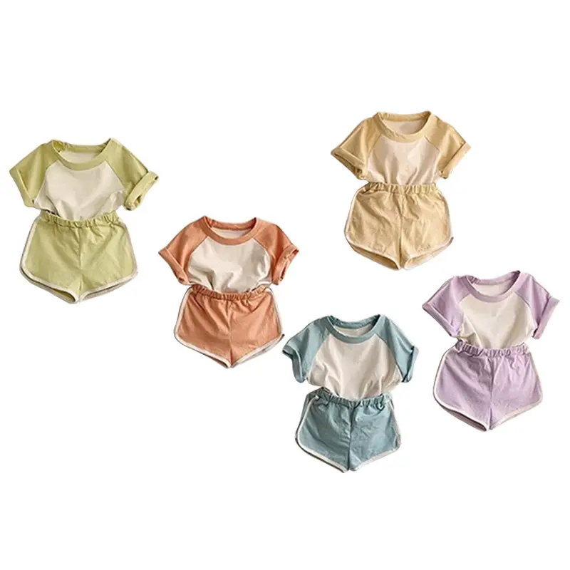 Summer T-Shirt Set for Girls & Boys Korean Style