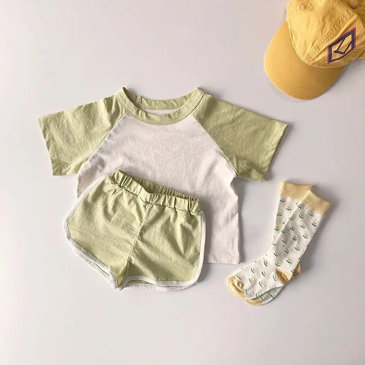 Summer T-Shirt Set for Girls & Boys Korean Style
