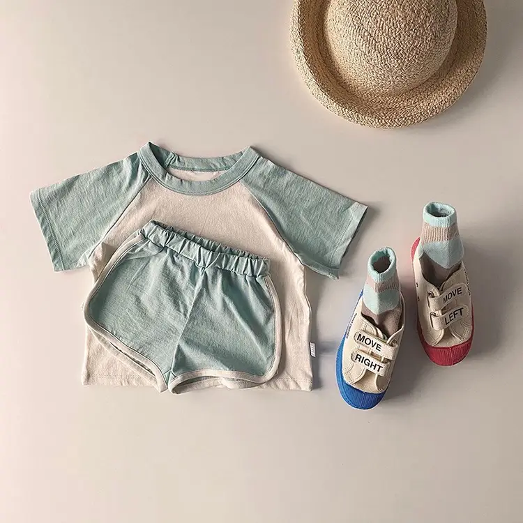 Summer T-Shirt Set for Girls & Boys Korean Style