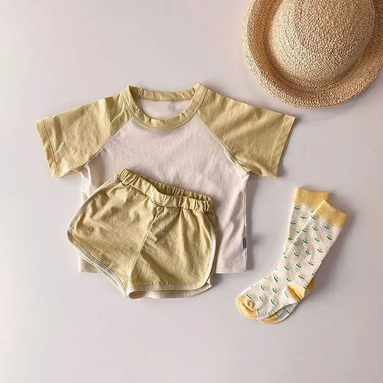 Summer T-Shirt Set for Girls & Boys Korean Style