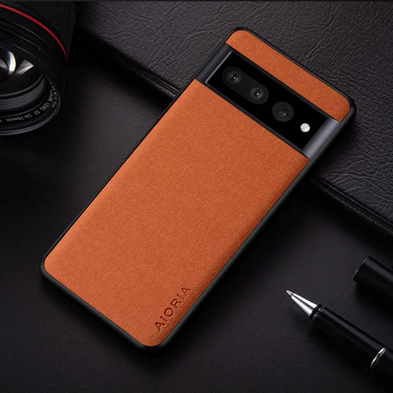 Google Pixel 7 Mobile Phone Case Flannel Fabric Anti-Scratch - Image 5