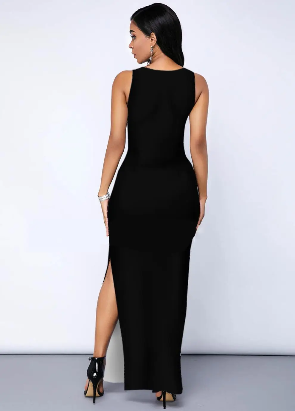 2023 Digital Print Sleeveless Round Neck Dress for Women — feature 13