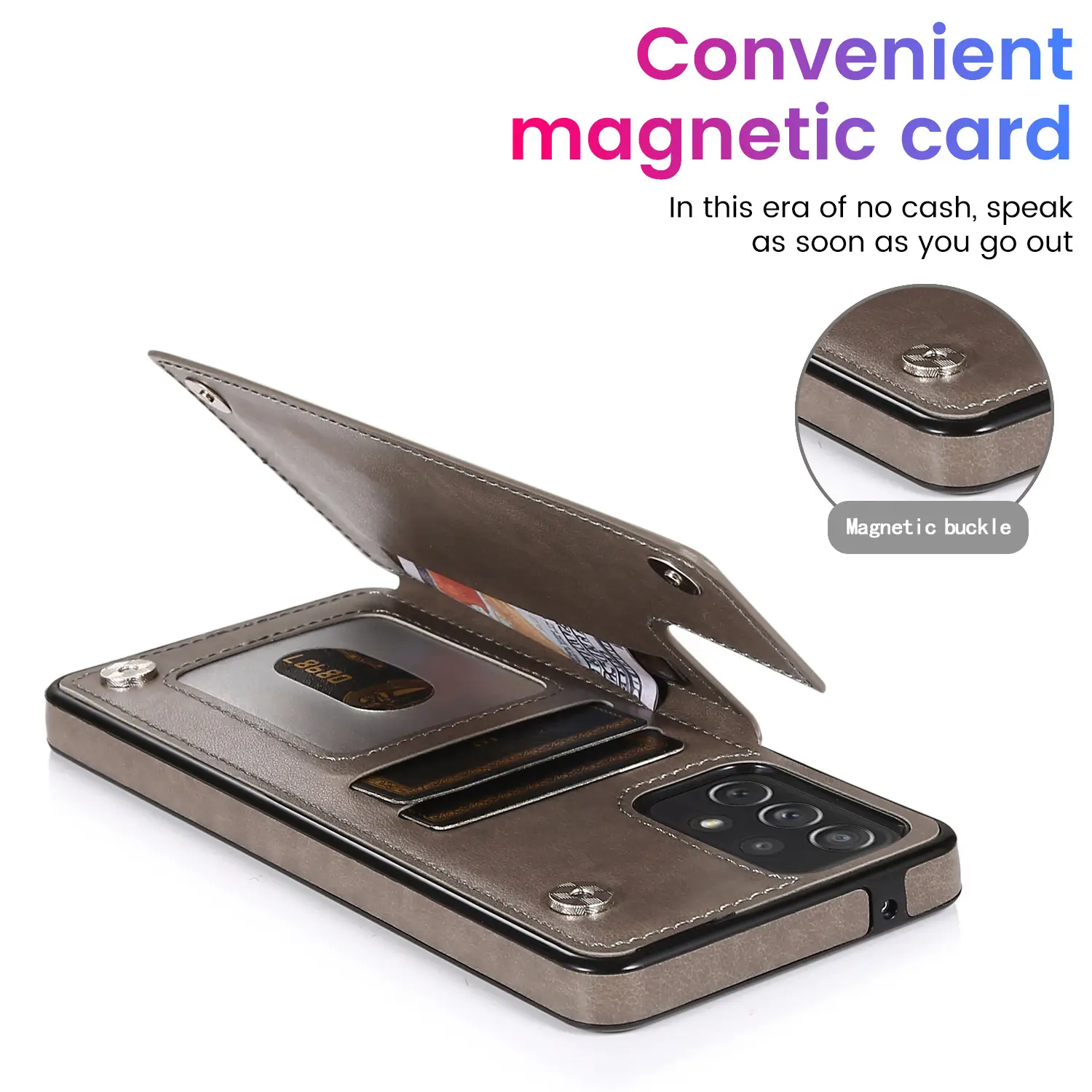 Samsung Series A72 Double Buckle Mandala Case Light Breathable