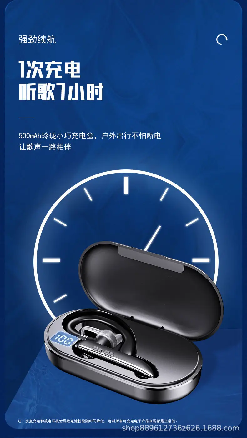 Wireless Bluetooth Earbuds for Sports & Business Use — feature 10
