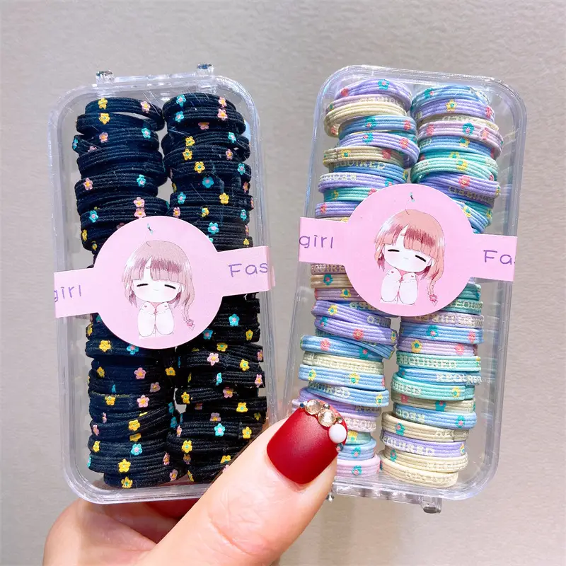 Girls Hair Ties for Girls, Gentle on Hair, Fresh Braided Hair Accessories - Image 9