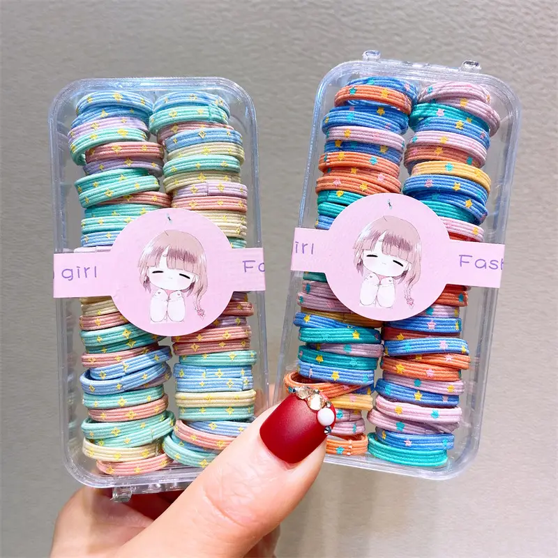 Girls Hair Ties for Girls, Gentle on Hair, Fresh Braided Hair Accessories - Image 10