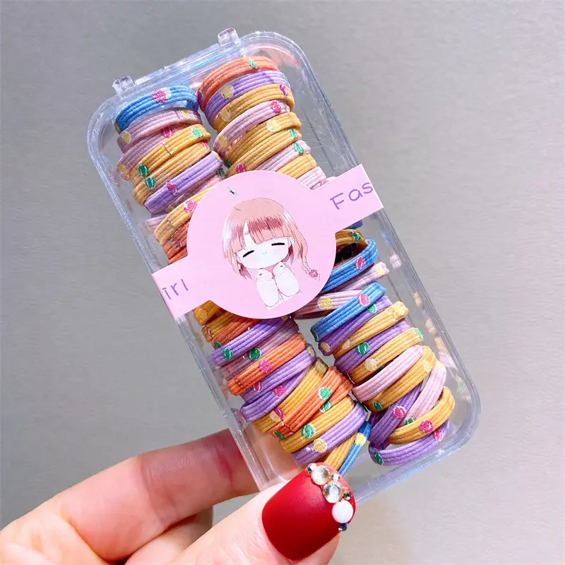 Girls Hair Ties for Girls, Gentle on Hair, Fresh Braided Hair Accessories - Image 3