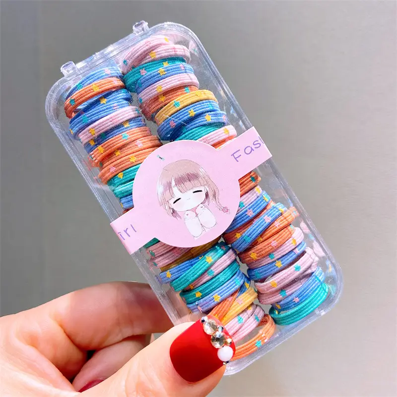 Girls Hair Ties for Girls, Gentle on Hair, Fresh Braided Hair Accessories - Image 5