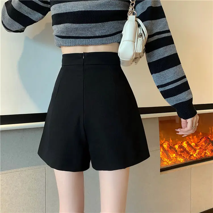 Women's High Waist A-Line Skirt Brown 2022 — feature 6