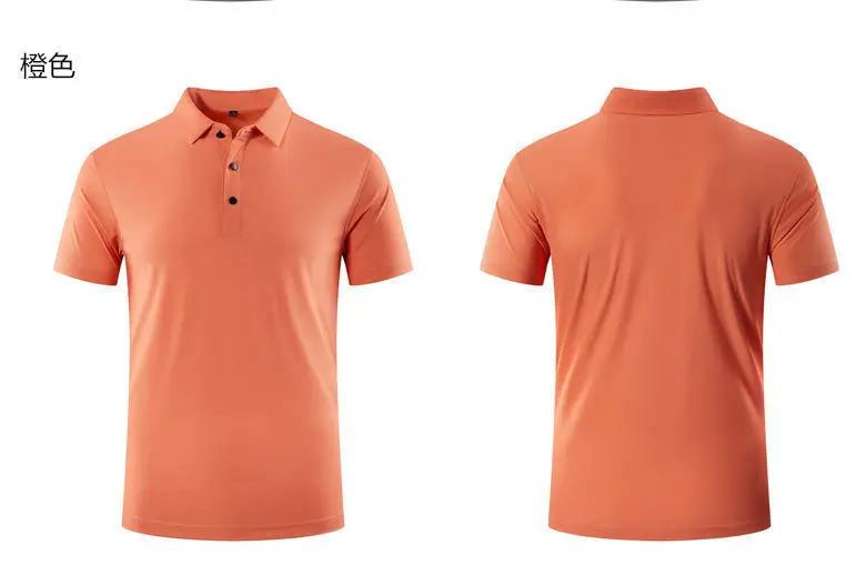 Men Light Blue Polo T-Shirt Quick Dry Sports Wear — feature 27