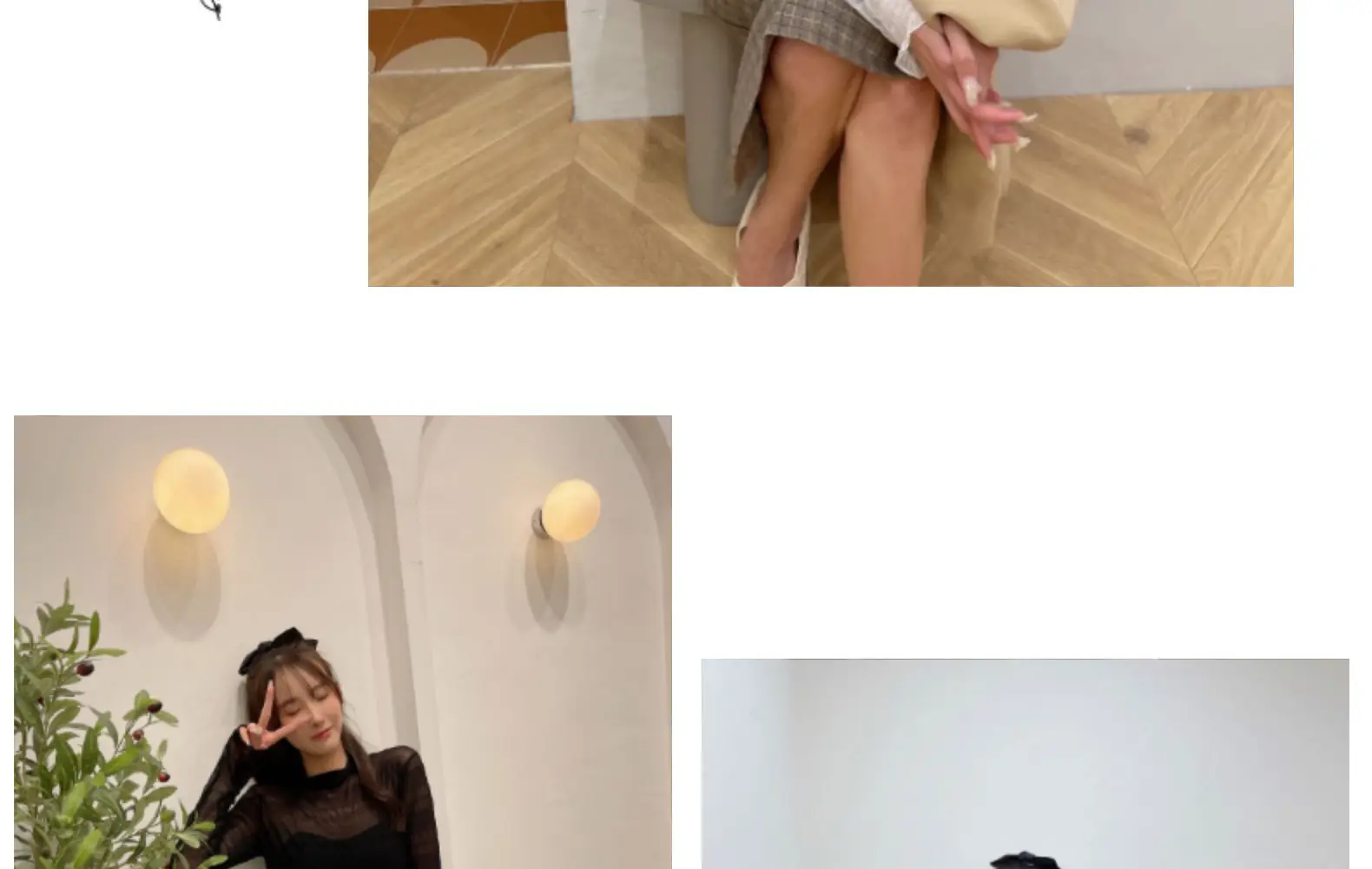 Women Lace Chiffon Half Collar Top Winter — feature 14