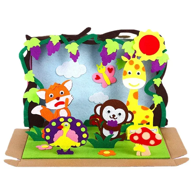Kids DIY Picture Book with Cat & Fish Theme