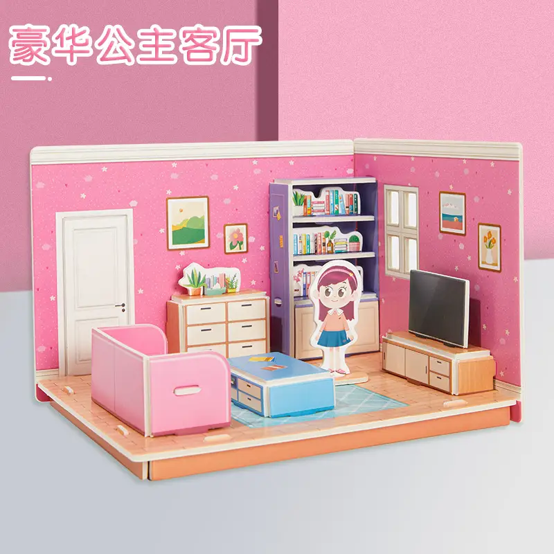 3D Assembly Toy for Girls Early Education Creative Gift - Image 2