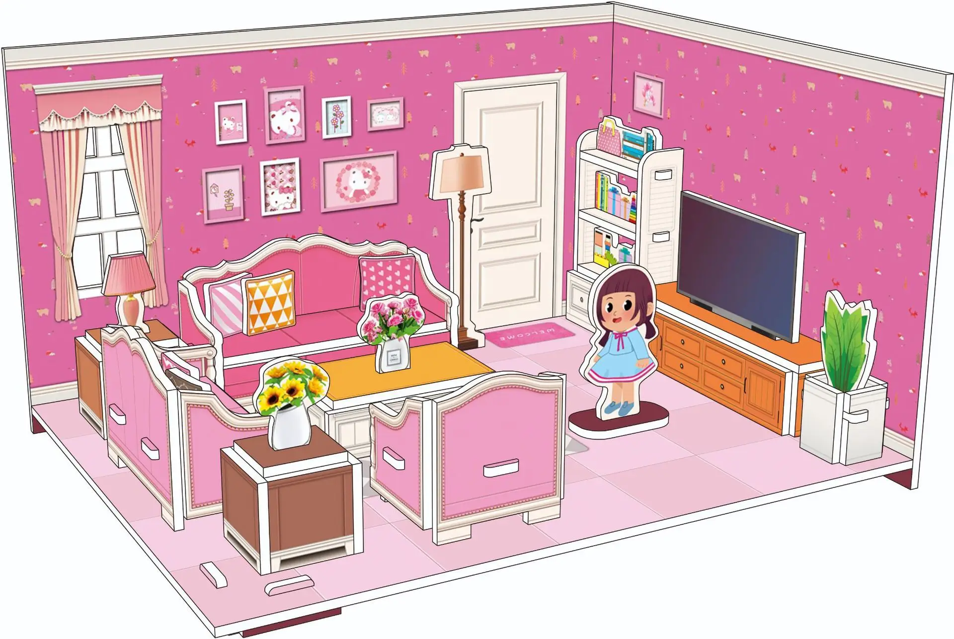 3D Assembly Toy for Girls Early Education Creative Gift - Image 7
