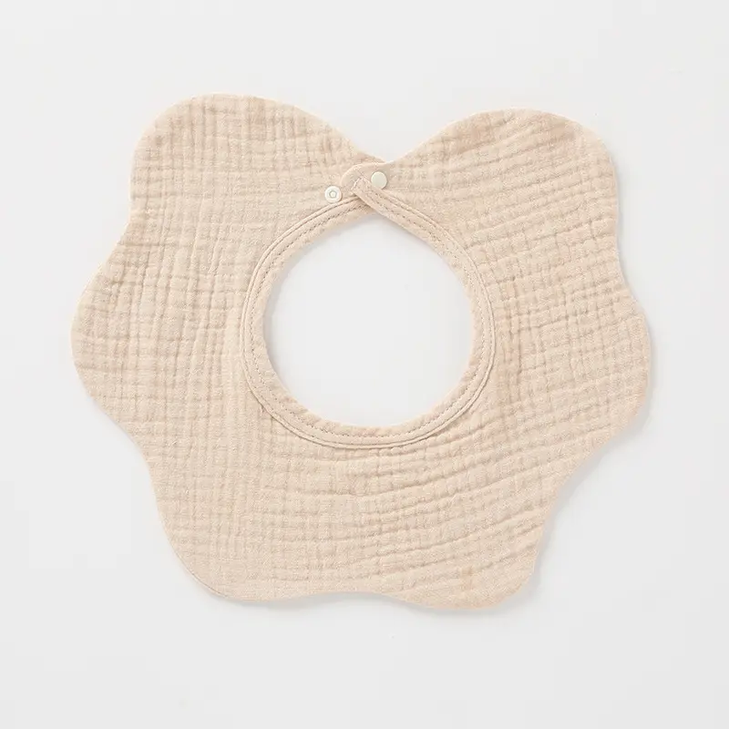 Baby Bib 4 Layer Cotton Gauze 360 Rotating - Image 5