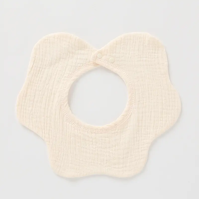 Baby Bib 4 Layer Cotton Gauze 360 Rotating - Image 6