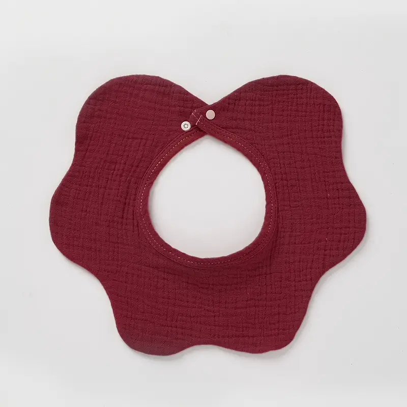 Baby Bib 4 Layer Cotton Gauze 360 Rotating - Image 7