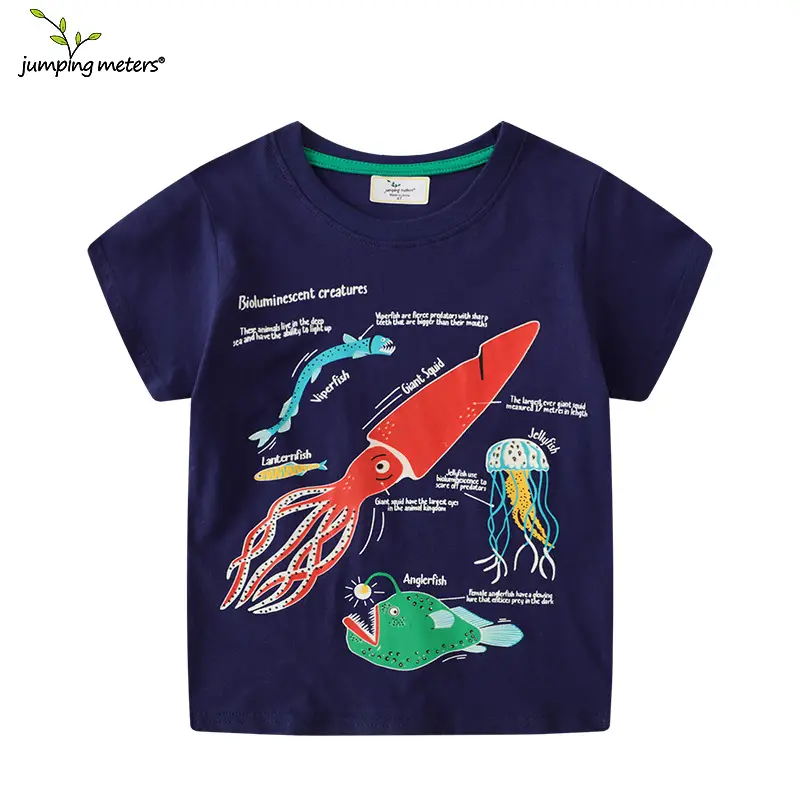 2025 Boys T-Shirt Navy Blue Short Sleeve - Image 3