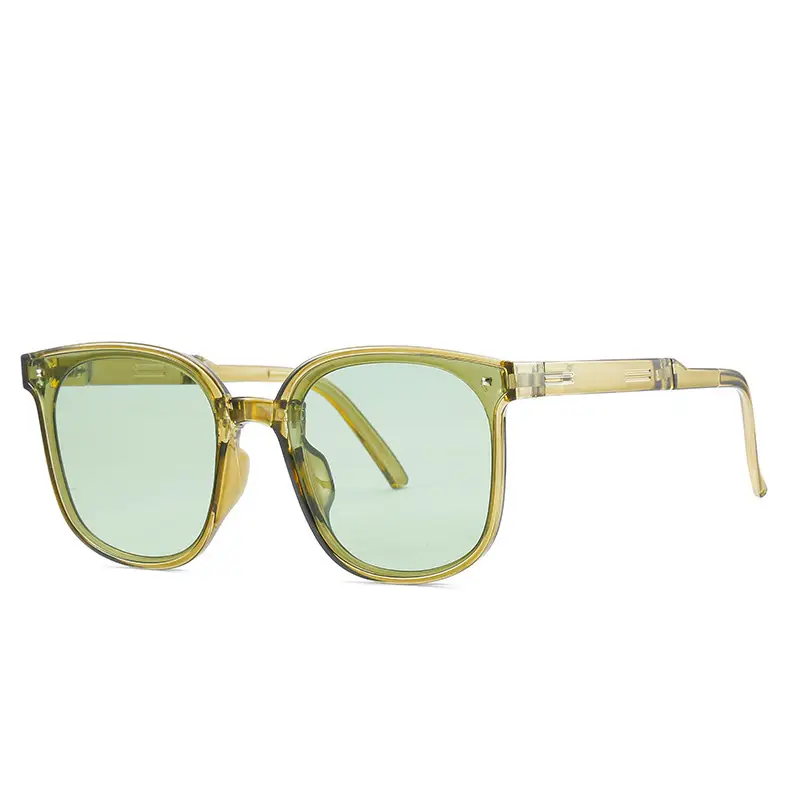 Foldable UV Sunglasses Men Women Light Blue 2022