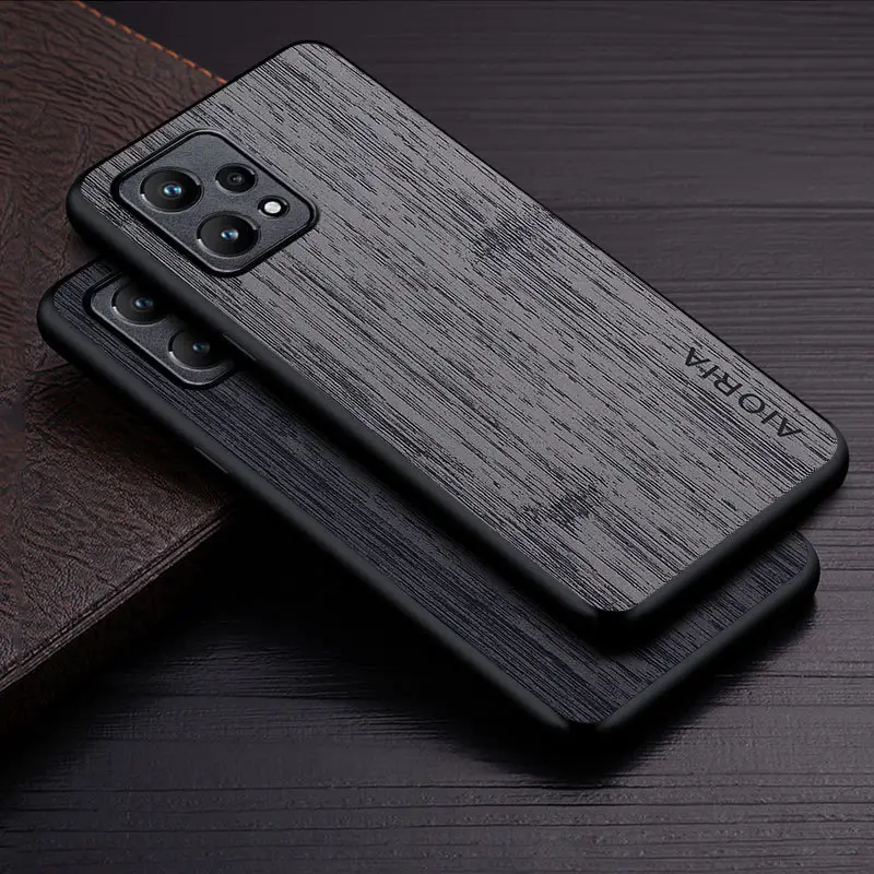 OPPO Realme 9 Pro Plus Phone Case Wooden Industrial Style - Image 6