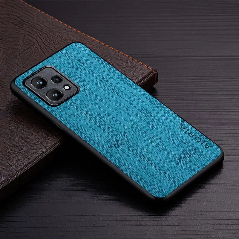 OPPO Realme 9 Pro Plus Phone Case Wooden Industrial Style - Image 5