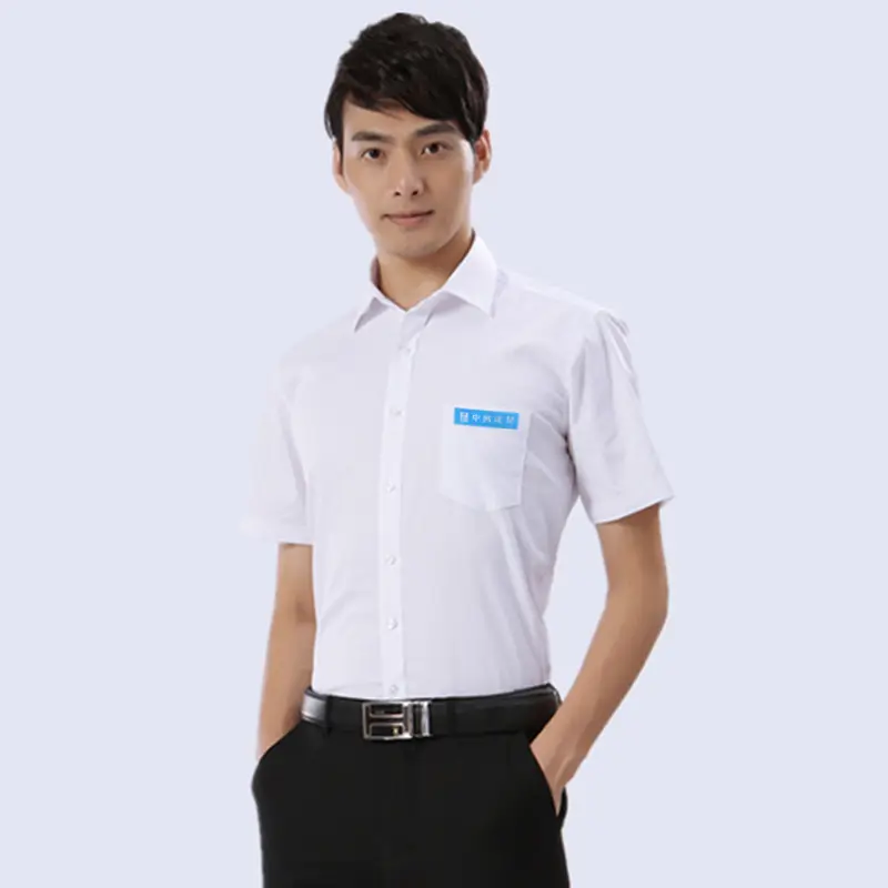 White Polo Shirt for Staff & Office Wear - Image 5