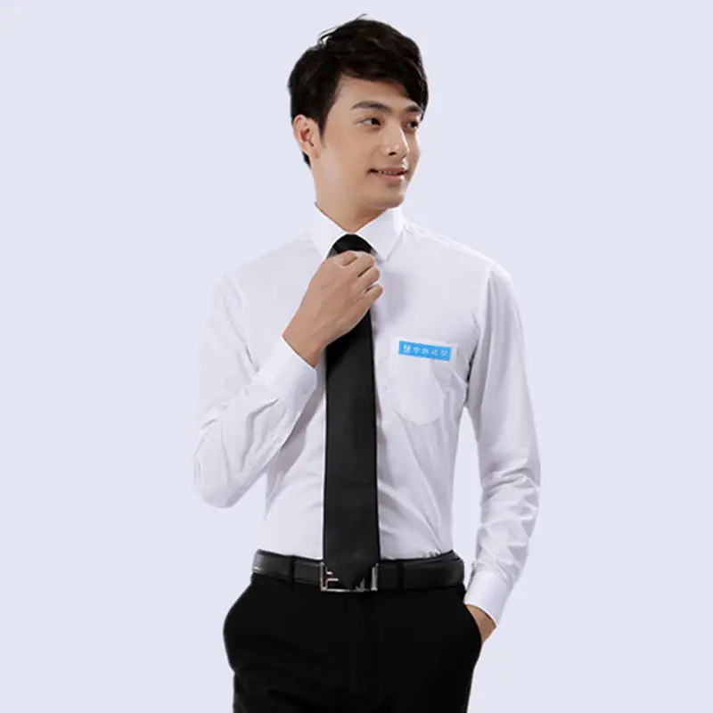 White Polo Shirt for Staff & Office Wear - Image 6