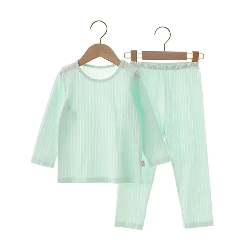 Yellow Long Sleeve Pajama Set for Girls
