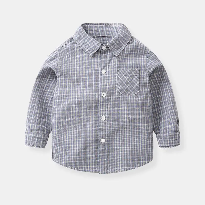 Boys Plaid Long Sleeve Shirt 1-3Yr 2020 - Image 2