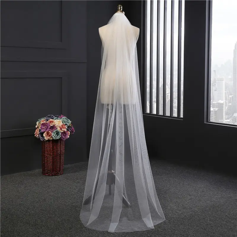 Soft Net Bridal Veil Two Meter Single Layer - Image 4