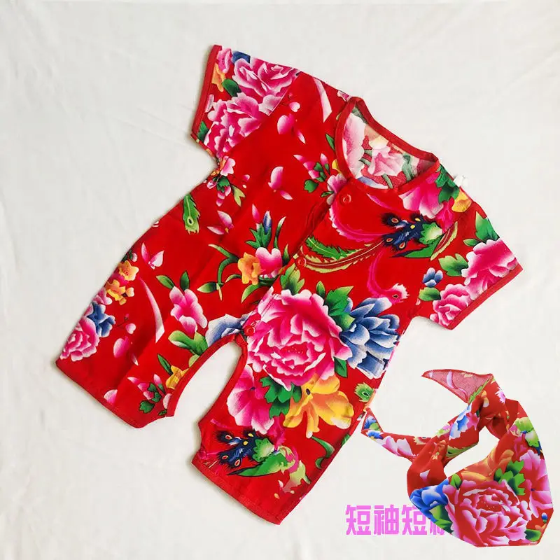 Newborn Baby Hone-piece Clothes Summer Thin Girl - Image 2
