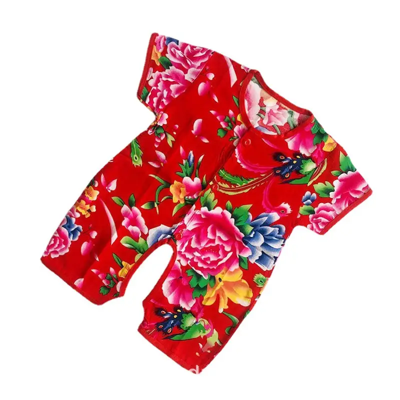 Newborn Baby Hone-piece Clothes Summer Thin Girl - Image 5