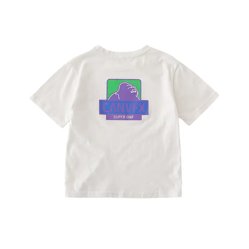 Tuma Tuo Kids T-Shirt Purple Pure Cotton Casual Family Wear - Image 7