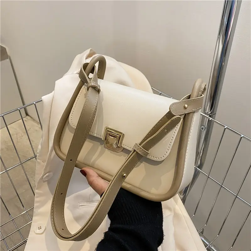 Women Crossbody Bag Yellow Square Korean Style 2026 - Image 4