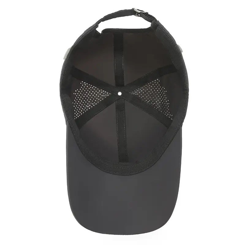 Men's Black Quick-Drying Baseball Cap Outdoor Sports Cap - Image 10