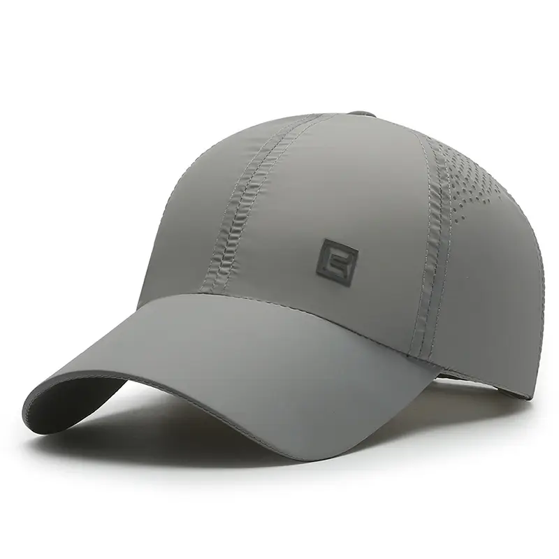 Men's Black Quick-Drying Baseball Cap Outdoor Sports Cap - Image 5