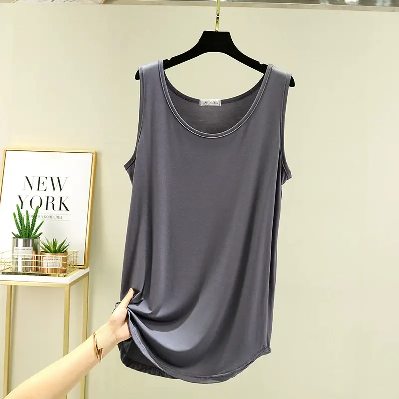 Women's Purple Loose Camisole Large Slim Fit — feature 14