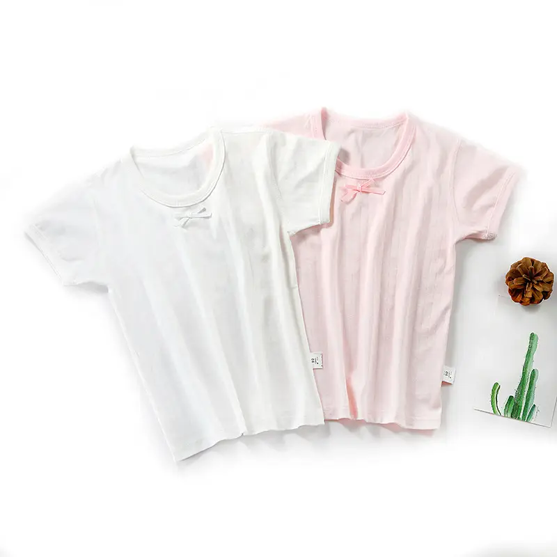 Pink Cotton Seamless Tank Tops 2-Pack for Girls - Image 16