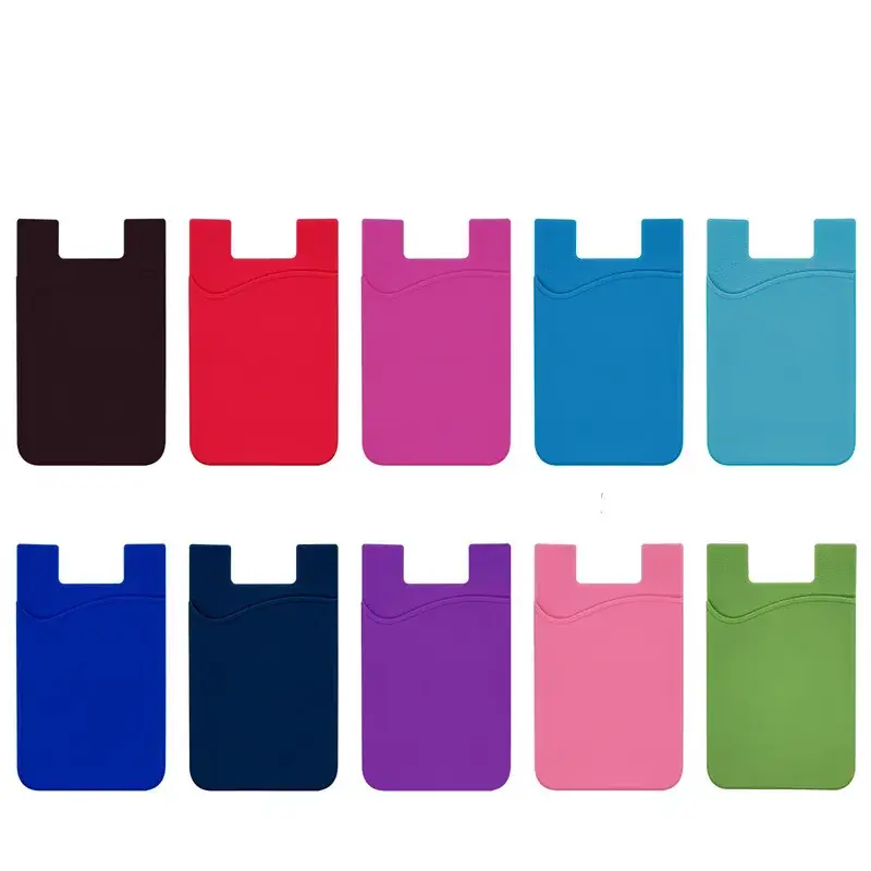 Silicone Phone Card Stickers Multi Color Wholesale - Image 20