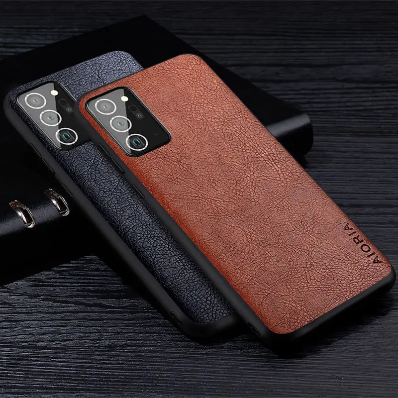 Red Leather Phone Case for Samsung Note 20 Ultra