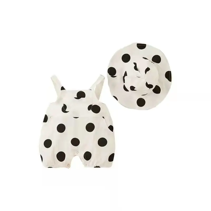 Baby's Polka Dot Summer Sling Suit