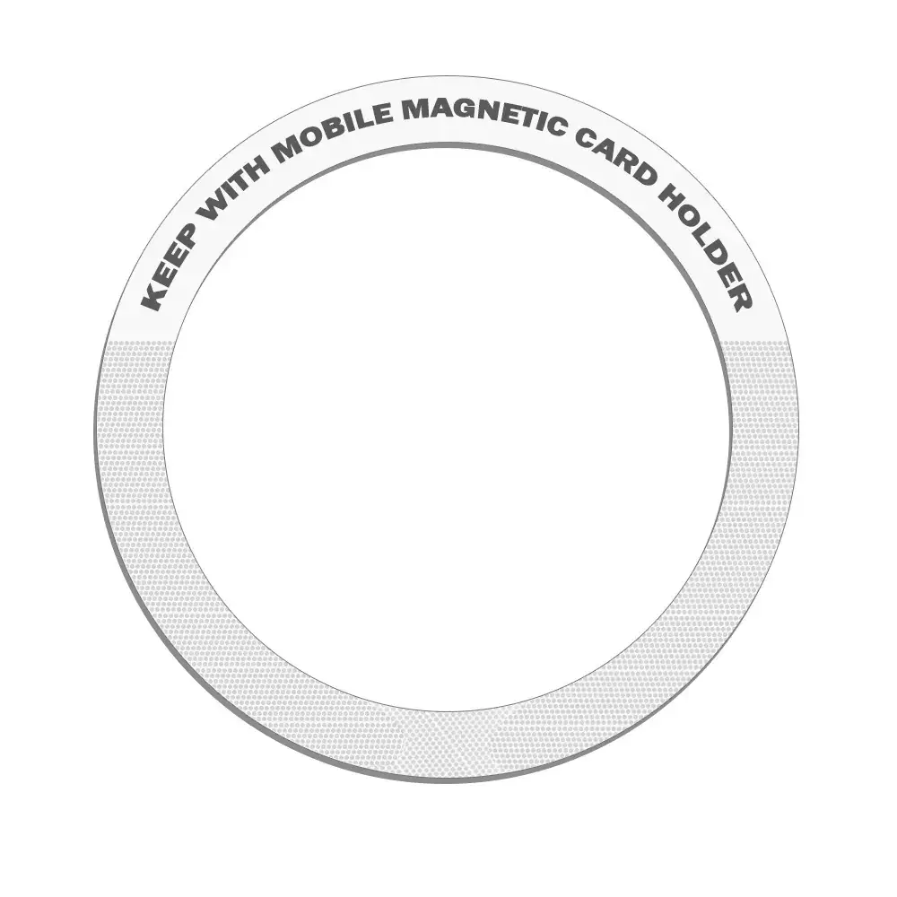 Mobile Phone Magnetic Charging Ring with Magsafe Back Sticker - Image 7