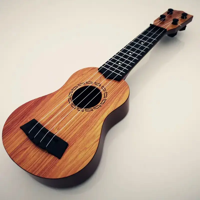 Children's Pink Ukulele Toy for Girls 26x9.5cm - Image 12