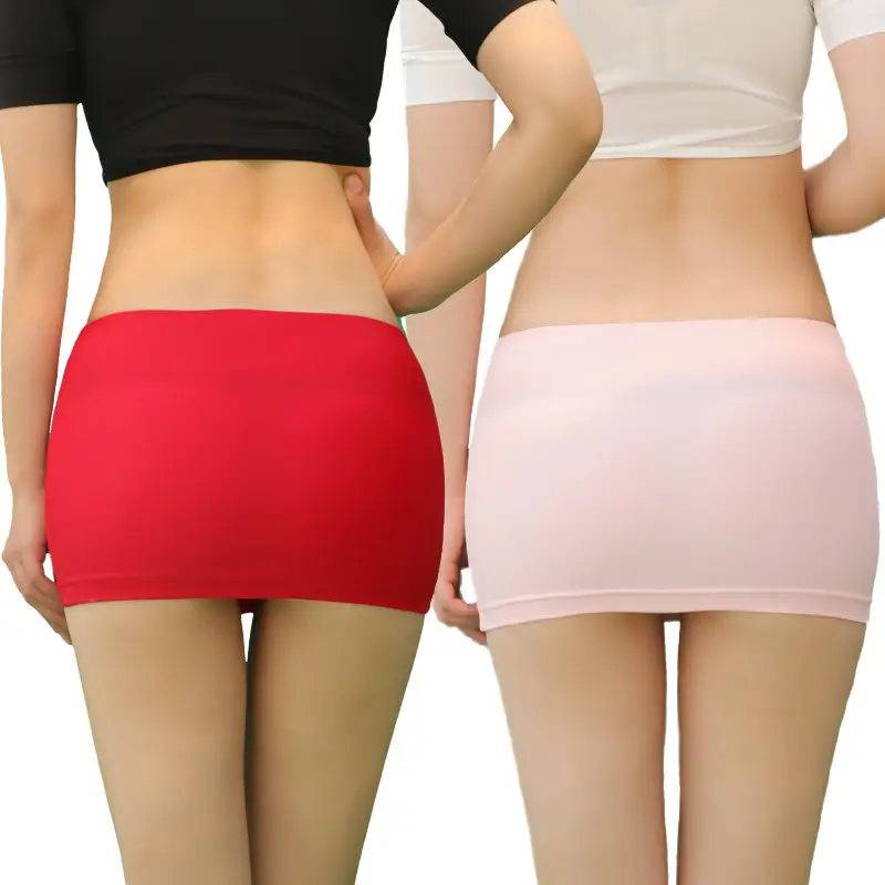 Pink Tight Miniskirt for Girls Nightclub Style - Image 11