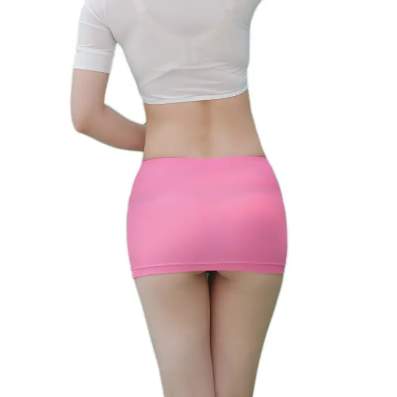 Pink Tight Miniskirt for Girls Nightclub Style - Image 5