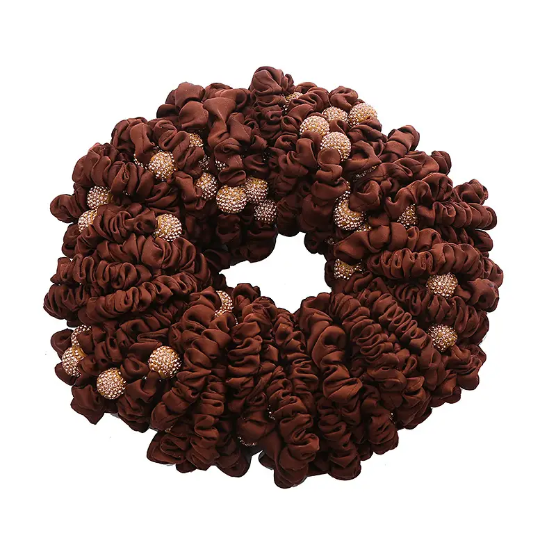 2022 Spring Feizhan Hair Ring with Ball Head Rope Ponytail for Girls