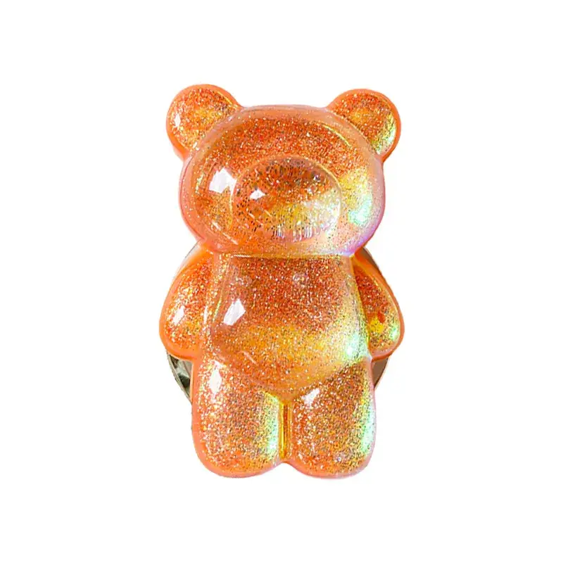 Laser Glitter Bear Phone Case Bracket