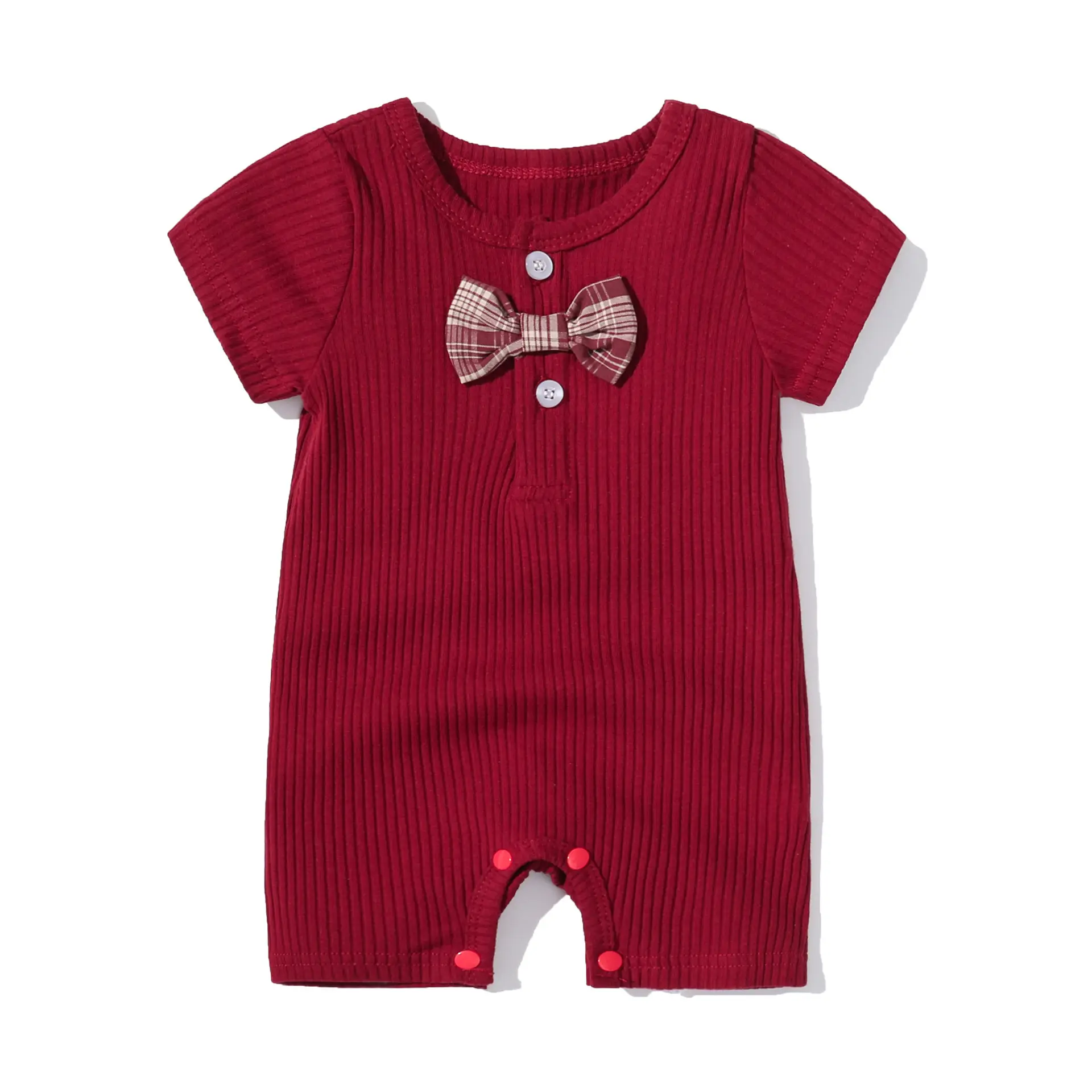 Baby Summer Wear Set with Bow & Shorts - Image 10